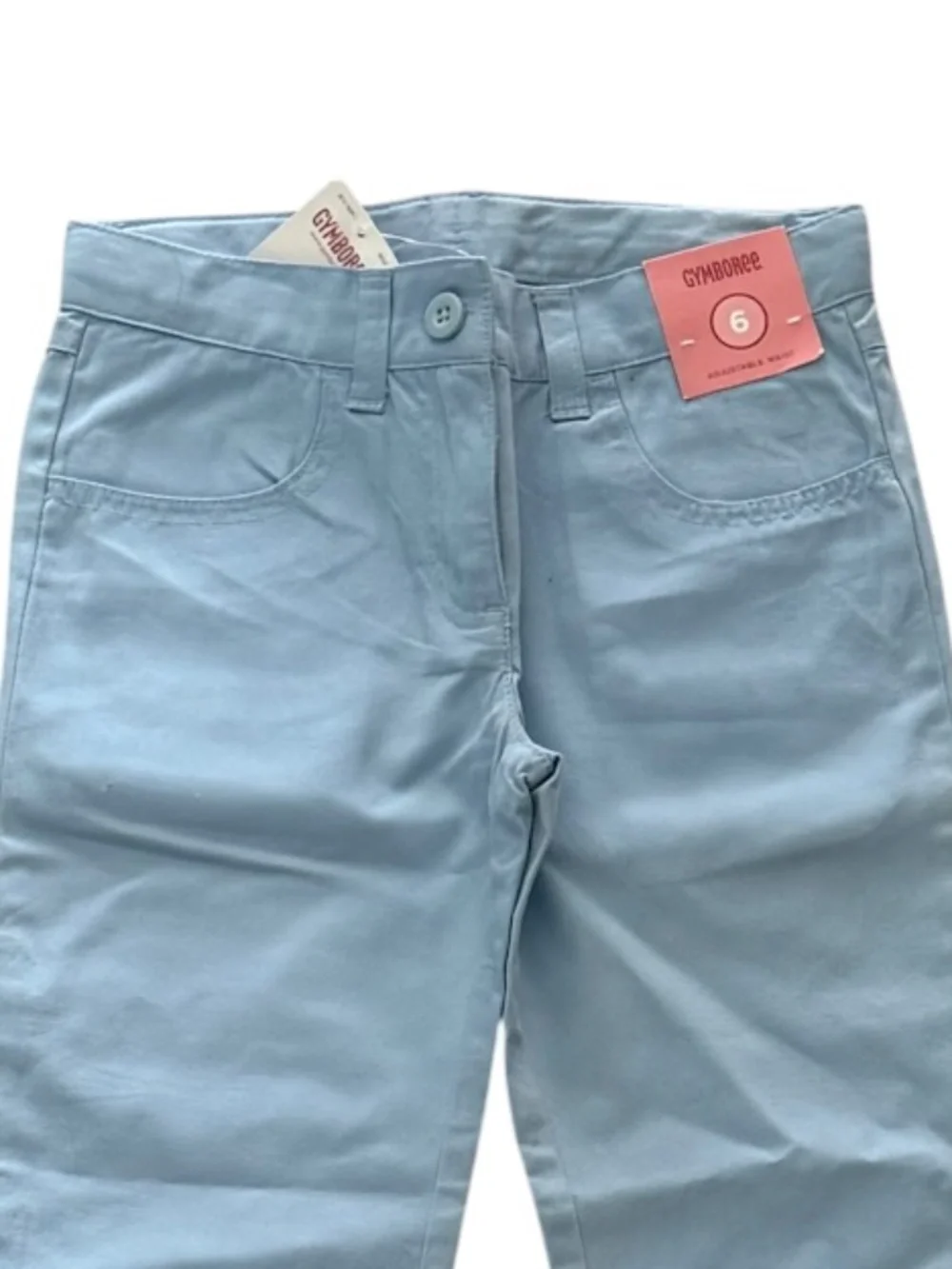 NWT Light Blue Gymboree Pants w/ Bow  Girl's 6